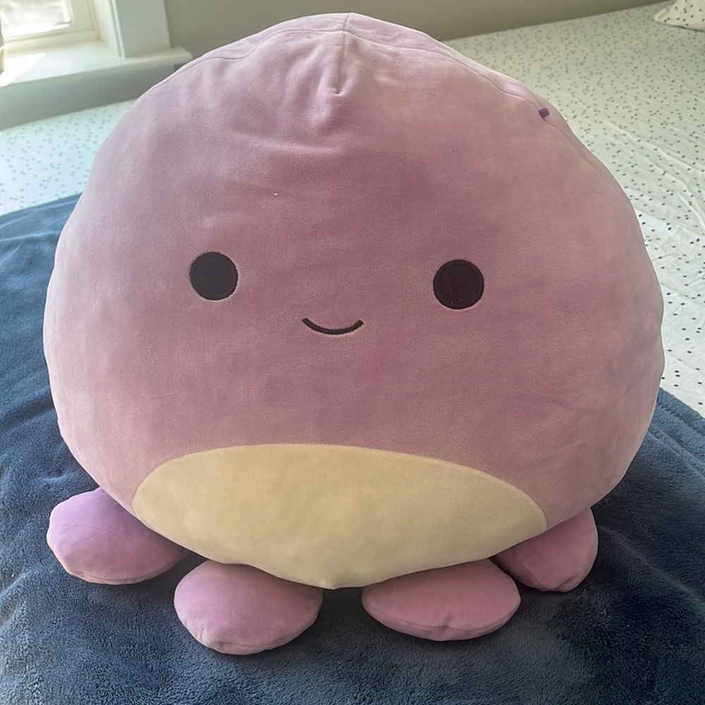 Violet the octopus squishmallow purple plush big 24”